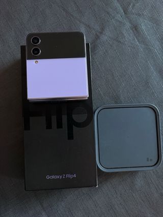 Samsung Galaxy Z Flip 4 Scatola Viola per ricambi