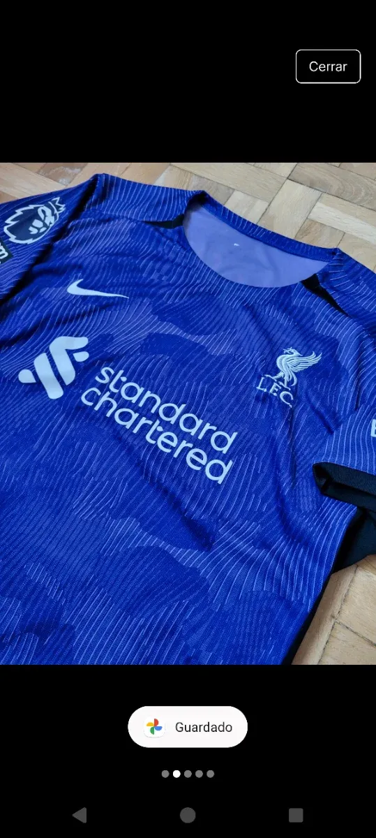 Camiseta Liverpool Nike Talla XL