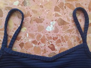 Camiseta de tirantes azul