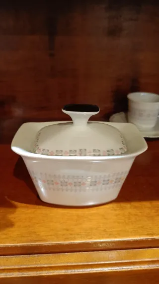 Juego de café porcelana antigua