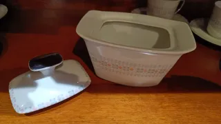 Juego de café porcelana antigua