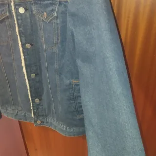 Chaqueta vaquera Lefties con borreguito T.38