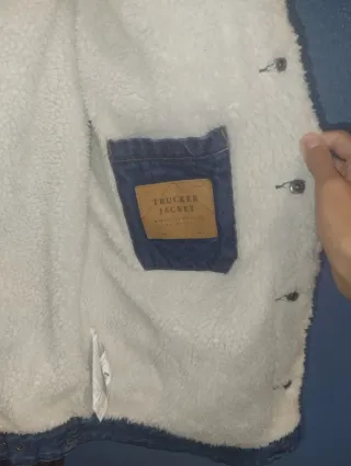 Chaqueta vaquera Lefties con borreguito T.38