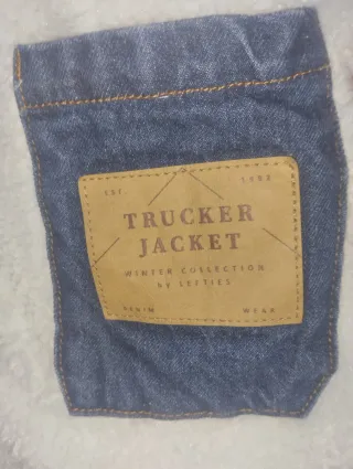 Chaqueta vaquera Lefties con borreguito T.38