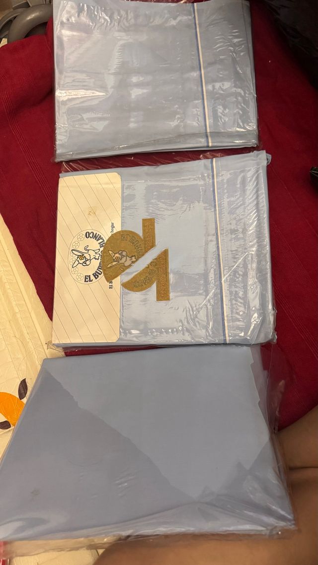 Juego de sábanas El Burrito Blanco 100% Algodón