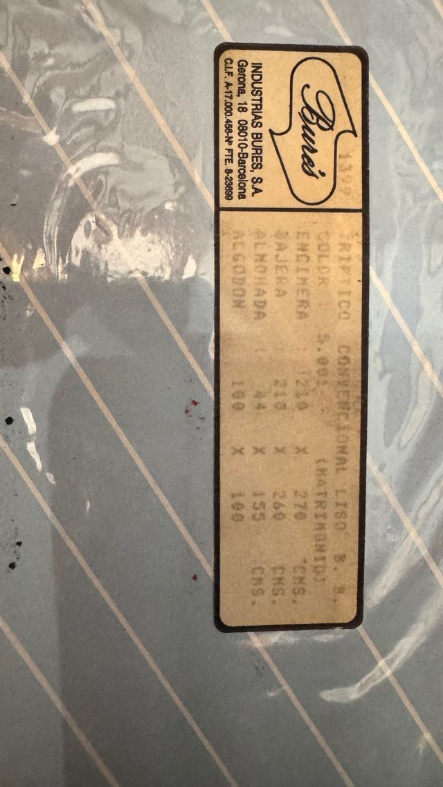 Juego de sábanas El Burrito Blanco 100% Algodón