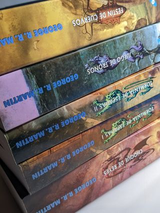 Cuatro vol. De Saga de Juego de Tronos