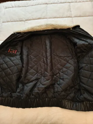 Chaqueta Cuero Aviador Talla L