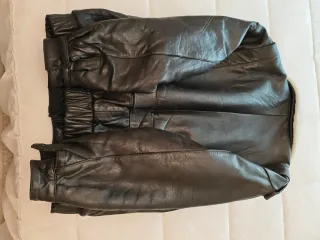 Chaqueta Cuero Aviador Talla L