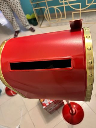 Porta lettere Babbo Natale Nataluna rosso