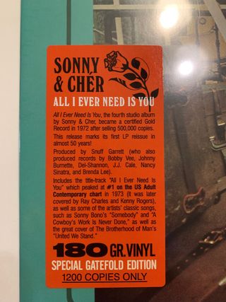 3x2. LP-SONNY & CHER