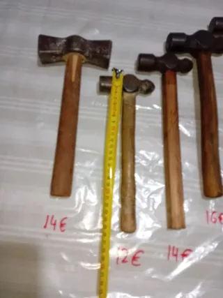 Set di 5 martelli antichi