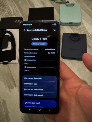 Se vende Samsung Z Flip 6  512 GB y bateria 100%