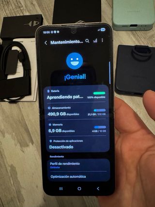 Se vende Samsung Z Flip 6  512 GB y bateria 100%