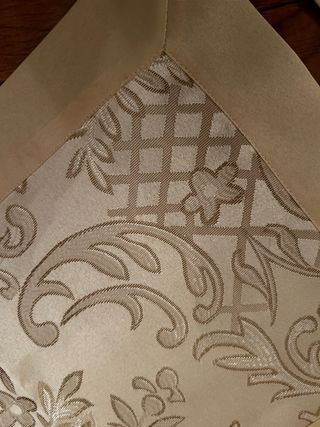 Runner da salotto beige e oro