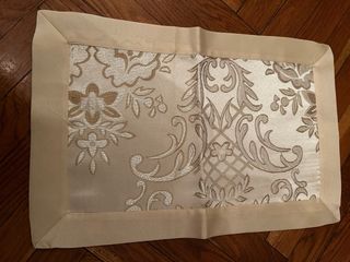 Runner da salotto beige e oro