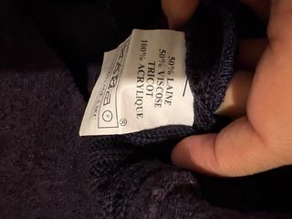 Cappotto lana cotta Patrice Brial viola taglia s m