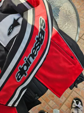 Chaqueta Moto Alpinestars Roja/Negra