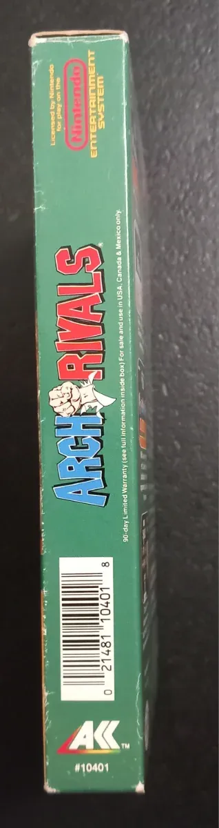 Arch Rivals Nintendo NES