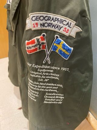 Chaqueta Geographical Norway Verde