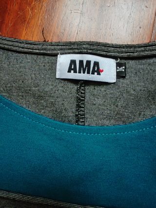 abito tubino tg M grigio bordeaux casual