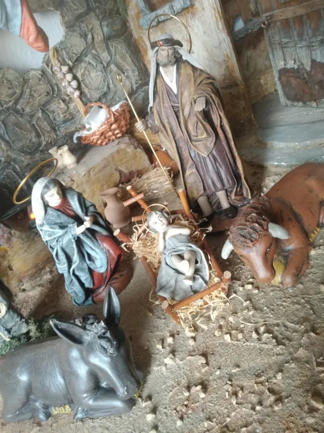 BELEN FIGURAS NACIMIENTO 18 cm.