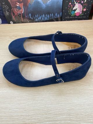 Manoletinas Sfera Kids Azul Marino Talla 37