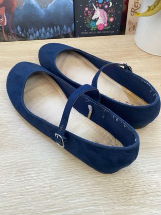 Manoletinas Sfera Kids Azul Marino Talla 37