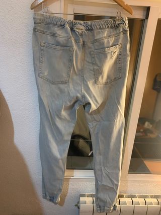 Vaqueros joggers Bershka Azules Talla L
