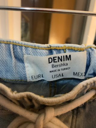 Vaqueros joggers Bershka Azules Talla L