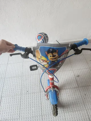 Bicicleta Infantil Patrulla Canina