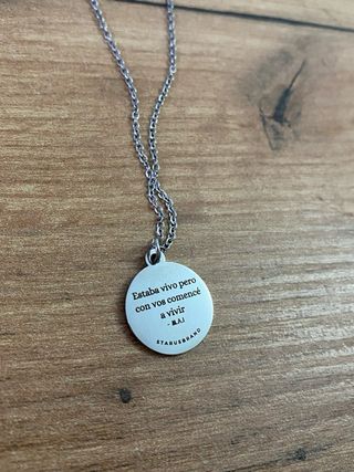 Collar Milo J plateado