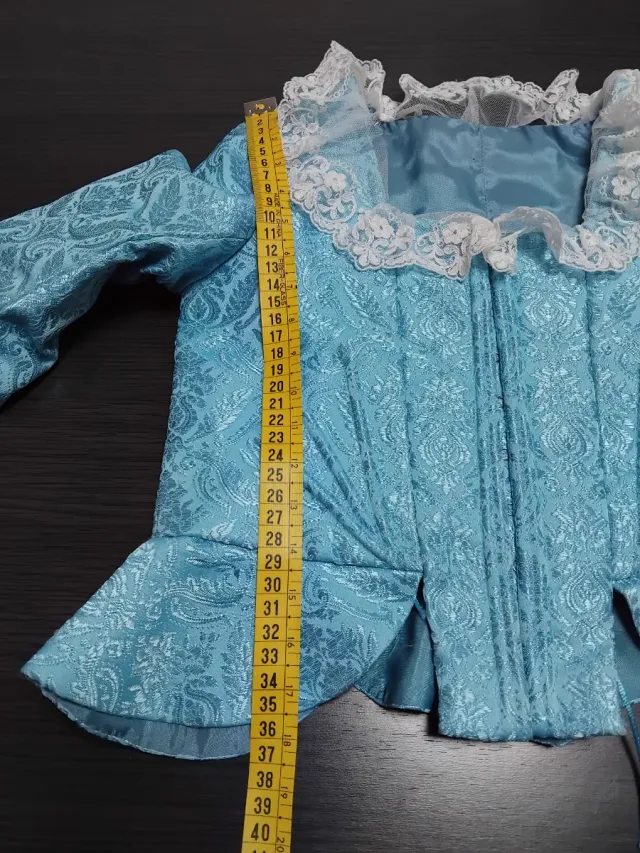 Corpiño Fallera Niña Azul Talla 6-7