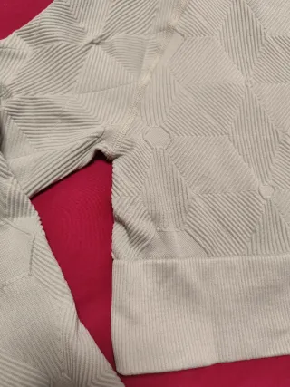 Top Prozis Menta Manga Larga Texturizado