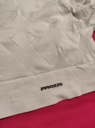 Top Prozis Menta Manga Larga Texturizado