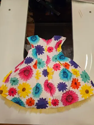 Vestido Tuc Tuc 3 años flores
