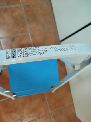 Escalera de hierro 2 peldaños