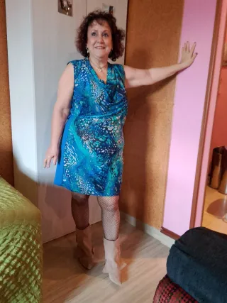 Vestito donna fantasia geometrica