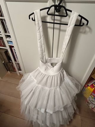 Can Can Alzador Fallera Niña Talla 60 Blanco