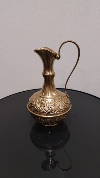 Brocca decorata oro