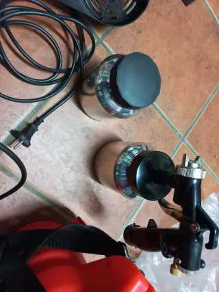 Pistola Pintura HVBP Passat + Accesorios