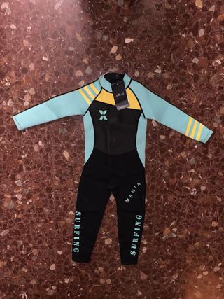 Neopreno niño DIVE&SAIL azul y negro