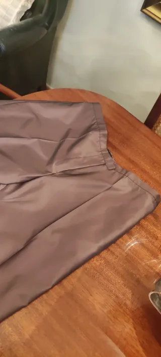 Pantalones de raso de seda para fiesta