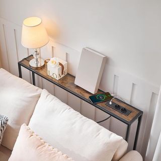 Tavolo consolle 100cm con prese e USB