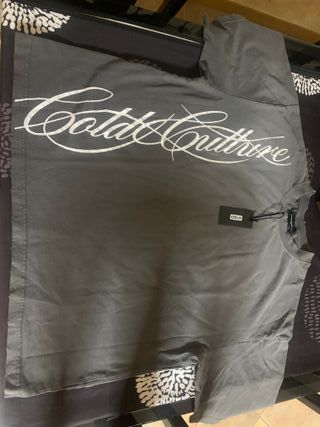 Camiseta Coldculture Gris Talla L Nueva con Etique