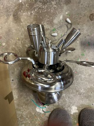 2 Ventiladores de techo con luces por 115 los *2*