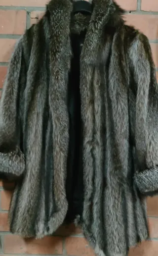 Abrigo Piel Pilar González Talla Única