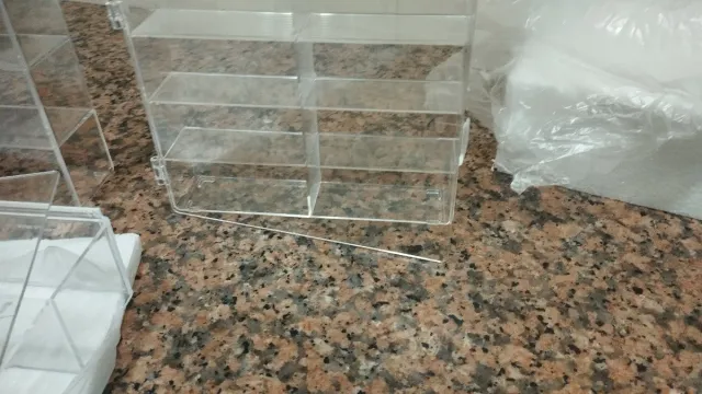 3 Organizadores Acrílicos Transparentes