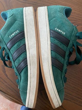 Adidas Campus Suede Verde unisex