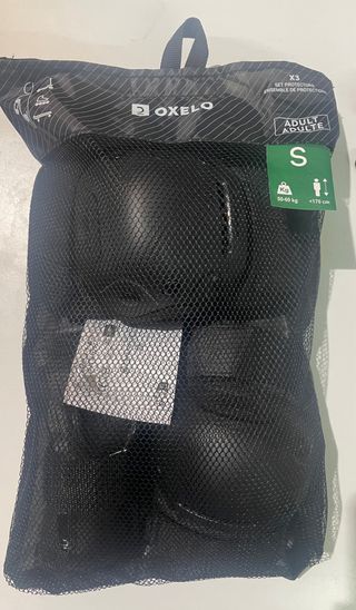 Protecciones patinaje Oxelo Talla S Adulto